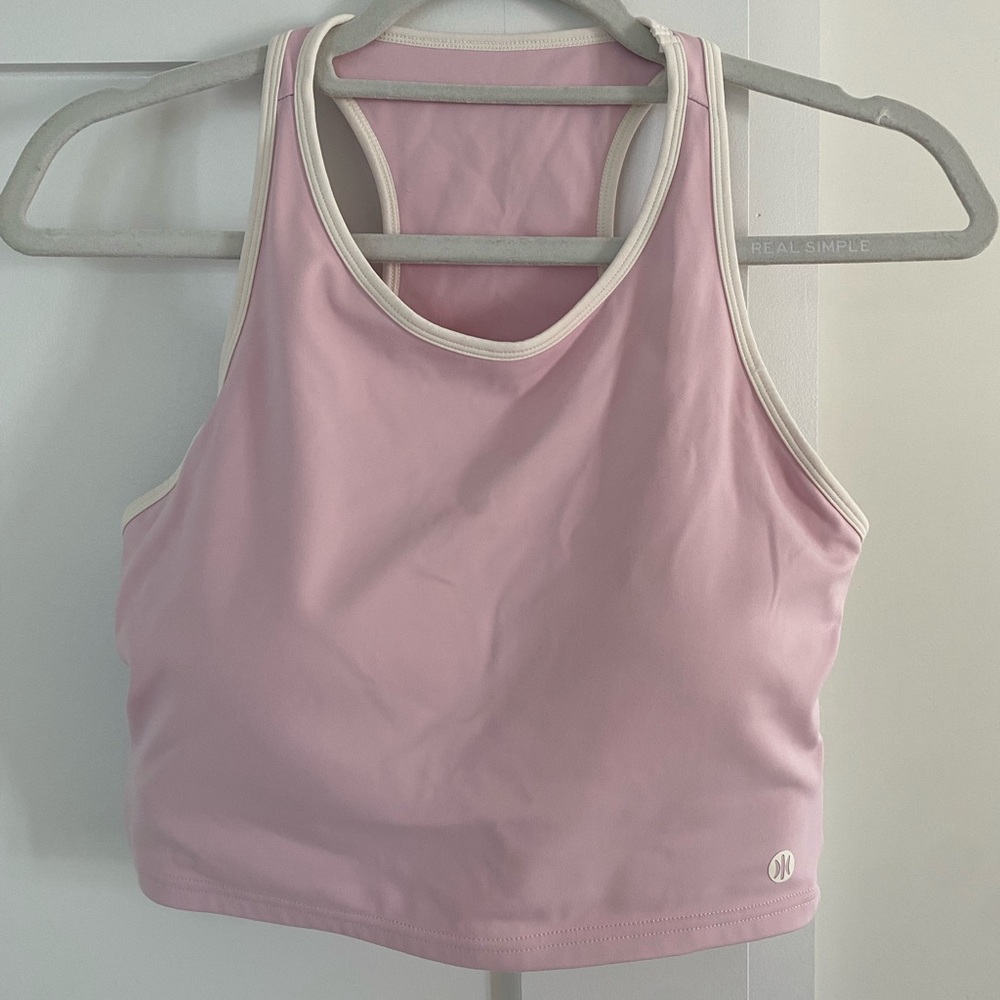 Astoria Activewear light pink tank - fits like a M or L